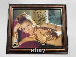 Carrie Fisher a signé une photo autographiée de 8x10 de la Princesse Leia de Star Wars avec PSA DNA
