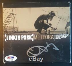 Chester Bennington De Linkin Park Signé Autographié Meteora CD Psa / Adn Authentique