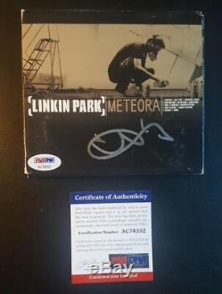 Chester Bennington De Linkin Park Signé Autographié Meteora CD Psa / Adn Authentique