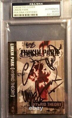 Chester Bennington Linkin Park Signé Théorie Hybride Autographiée Psa/adn