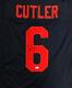 Chicago Bears Jay Cutler Autographed Authentic Signé Jersey Bleu Psa / Adn 102486