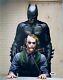 Christian Bale Signé Autographié Batman Joker 11x14 Photo Heath Ledger Psa / Adn