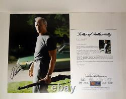 Clint Eastwood Gran Torino Dirty Harry Signé Autographe 11x14 Photo Psa/adn Coa