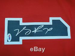 Derrick Rose Psa / Adn Signé Adidas Chicago Bulls Jersey Swingman Autograph Monnaie