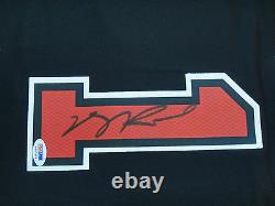 Derrick Rose Psa/dna Signé Adidas Swingman Chicago Bulls Jersey Autograph Mint