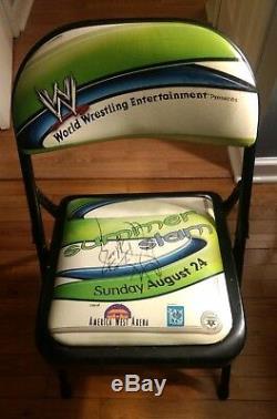 Eddie Guerrero Signé 2004 Président Wwe Summerslam Wwf Wrestlemania Psa / Adn Rare