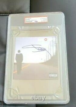 Eminem Signé Récupération CD Couverture Slim Shady Psa/dnacerted #84268217 Cas Lambbed