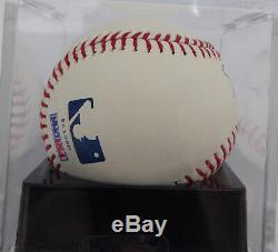 Ernie Banks Autographed Mlb Baseball Cubs Hof 77 Graded 10 Psa / Dna # G60174