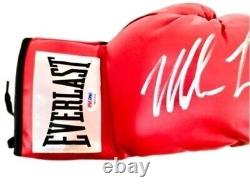 Gants de boxe autographiés par Mike Tyson avec certificat PSA DNA
