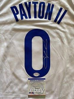 Gary Payton II Autographié/signé Golden State Warriors Jersey Psa/dna Certifié