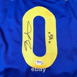 Gary Payton II Maillot Signé Psa/adn Golden State Warriors Autographié Yg