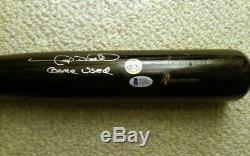 Gary Sheffield 2009 Mlb Jeu Utilisé Signé Autographié Batte De Baseball Psa / Dna Loa