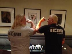 Hulk Hogan & Ric Flair Signé Wwe 8x10 Photo Psa/dna Coa Wcw Photo Autographe