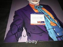 Jack Nicholson Signé 11x14 Photo The Joker Batman Psa Dna