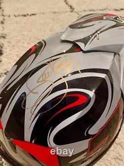 James Bubba Stewart Supercross Autographié Fox V3 Casque Et Oakley Psa/adn