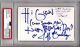 Jeff Buckley Grande Inscription Signé Autographié 3x5 Card Index Psa / Adn Slabbed