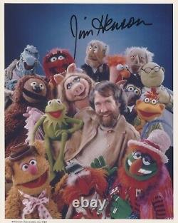 Jim Henson a signé une photo autographiée des Muppets PSA DNA