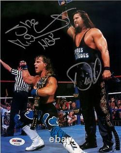 Kevin Nash Diesel Et Shawn Michaels Ont Signé Auto'd Wwe Wwf 8x10 Photo Psa/adn Coa