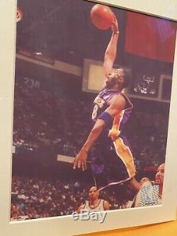 Kobe Bryant # 8 Autographié Signé Frames Los Angeles Lakers Jersey Psa / Adn Coa