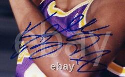 Kobe Bryant 8x10 Encadré Signé Autographe Psa/dna Loa Mamba L. A. Lakers Signature