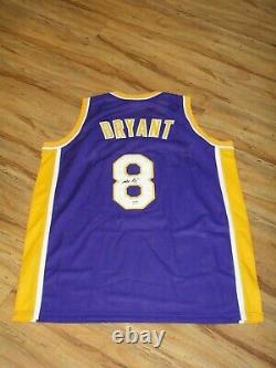Kobe Bryant Psa/dna Certified Signed Los Angeles Lakers Jersey Autograph Mint
