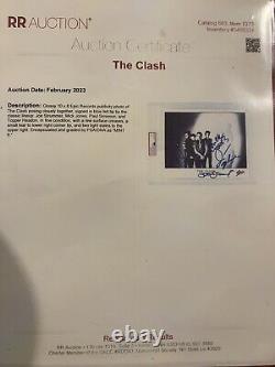 L'affichage dédicacé par PSA/DNA de The Clash
