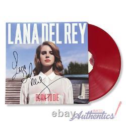 Lana Del Rey a signé et autographié un vinyle LP Born To Die authentique avec certification PSA/DNA