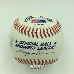 Le Président Barack Obama A Signé L'adn De Baseball Autographié Psa & Jsa Loa