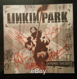 Linkin Park Chester Bennington Groupe De CD Signé Hybrid Theory Autographié Et Signé Psa / Adn