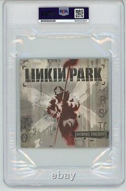 Linkin Park (x6 Chester Bennington) Autographié Signé Hybrid Theory PSA DNA