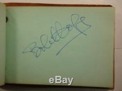 Livre D'autographes Signé Par Cy Young Psa / Dna - Authentifié Authentique Bob Hope Autographié