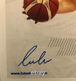 Luka Doncic Autosigné Autograph 5x7 Carte Photo Dallas Mavericks Mvp Psa / Adn