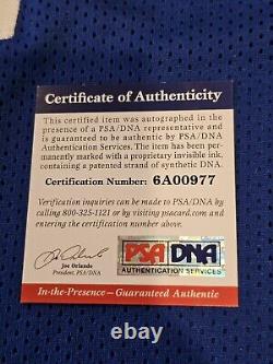 Maillot autographié/signé de Ty Detmer avec certificat d'authenticité PSA/DNA COA des BYU Cougars