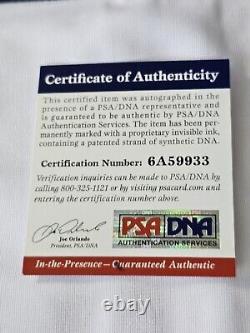 Maillot autographié/signé de Vladimir Guerrero Sr avec certificat d'authenticité PSA/DNA des Los Angeles Angels LA