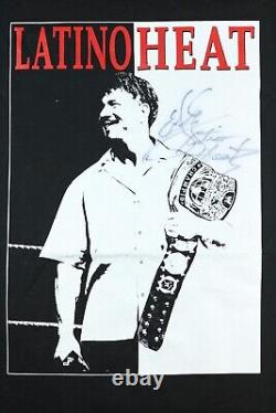 Maillot dédicacé Latino Heat signé par Eddie Guerrero WWE WWF WCW PSA DNA