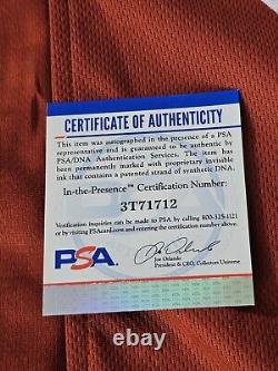 Maillot signé autographié de Ricky Williams avec certification PSA/DNA COA des Texas Longhorns