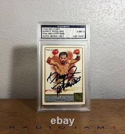 Manny Pacquiao Auto Psa / Adn Topps Allen & Ginters Topps