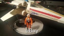 Mark Hamill Signé Vintage Star Wars X-wing Figure Autographié Authentique Psa / Adn