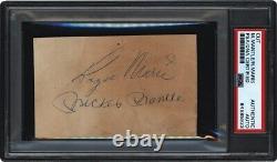 Mickey Mantle & Roger Maris 1961 Dual Signed Autographied Cut Psa Dna Coa