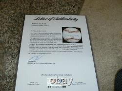 Mickey Mantle Signé Oal Bobby Brown Baseball Loa Dna Psa Autographié Yankees