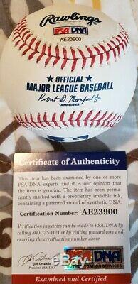 Mike Trout Angels De Los Angeles Autographié Mlb Baseball Authentique Psa Adn