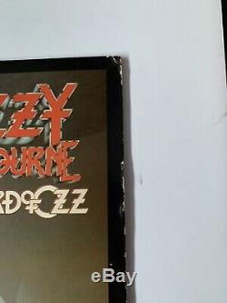 Ozzy Osbourne Signé Blizzard Of Ozz Album Lp Vinyle Auto Psa / Dna # Ah50171 Utilisé
