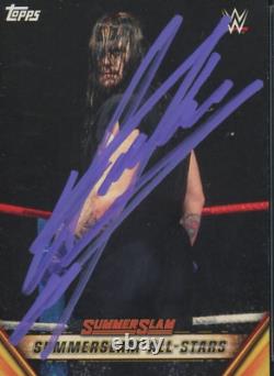 PSA/DNA Undertaker 2019 Topps WWE #MSS-6 Auto Signé Autographié HOF Deadman 793