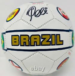 Pelé Signé Brésil Soccer Ball Autographed Country Flags Psa/dna Itp Coa Pelé Signed Brazil Soccer Ball Autographed Country Flags Psa/dna Itp Coa Pelé