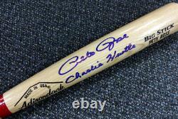 Pete Rose Autographié Blonde Rawlings Bat Rouges Charlie Hustle Psa/dna 64923