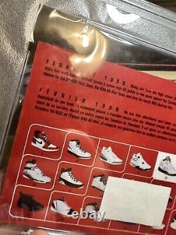 Phil Knight Nike Signé Cut Air Jordan V Carte Postale Psa/adn Certifié Auto Rare