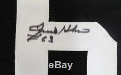 Pittsburgh Steelers Ernie Holmes Autographié Signé Noir Jersey Psa / Adn 143299
