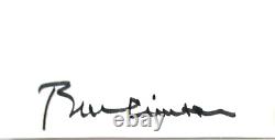 Président Bill Clinton / Carte index autographiée signée / PSA/DNA scellé
