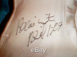 Psa / Dna Reggie White Carolina Panthers Pantalon Vintage Signé Et Autographié