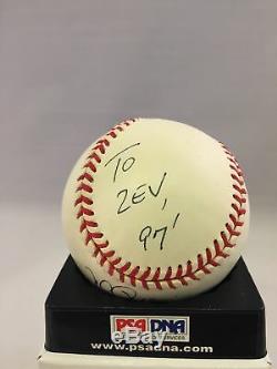 Rare 1997 Mark Mcgwire Signé Autographié Al Baseball Inscribed # 25 Un Adn De Psa